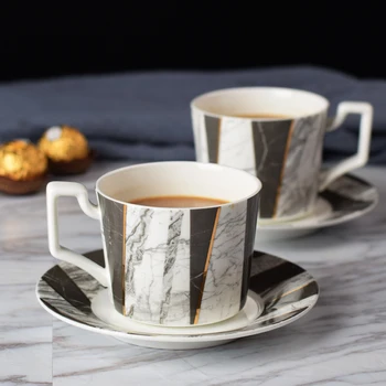 Klassikaline abstraktne Kunst kohvi tassi Loominguline Kivi tekstuuri stiili keraamiline tass Peen keraamiline Drinkware 1