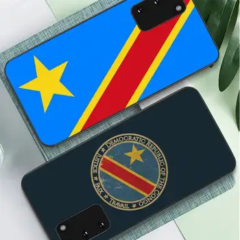 Kongo Demokraatliku Vabariigi Lipu Lipu Telefoni puhul Samsungi S10 21 20 9 8 plus lite S20 UlTRA 7edge