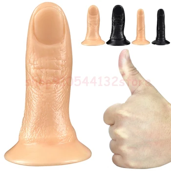 Uus Sõrmega Päraku Plug Suured Pöidlad Dildo Butt Plug Tupe Stimuleerimiseks Kinni Eesnäärme Massaaž SM Anus Dilataatorid Sugu Mänguasi Naine Meeste 1
