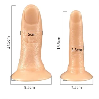 Uus Sõrmega Päraku Plug Suured Pöidlad Dildo Butt Plug Tupe Stimuleerimiseks Kinni Eesnäärme Massaaž SM Anus Dilataatorid Sugu Mänguasi Naine Meeste 2