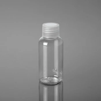 75ML Meik Korduvtäidetavaid Pudelid Reisil Pakkimine Plastikust, Selge, Isikliku Hügieeni Šampoon Dušš Pudelid Kaanega 2