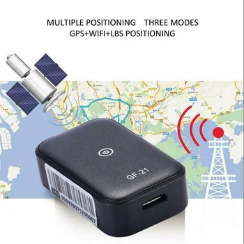 GF21 Mini Auto GPS Tracker Rakendus Anti-Kaotatud Seadme hääljuhtimine Salvestus-Lokaator High-definition Mikrofon WIFI+£+GPS 2