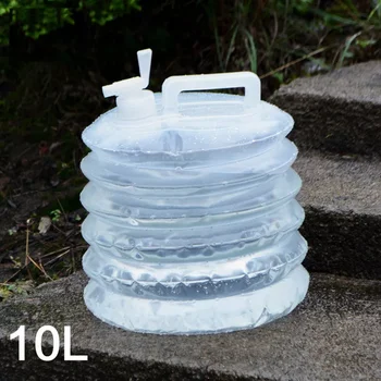 Tasuta Kohaletoimetamine 5l-15l portable folding veekeetja, väljas telkimine plastist kokkupandavad kopp, pakkimise laiendamine pudel, väljas murra 2