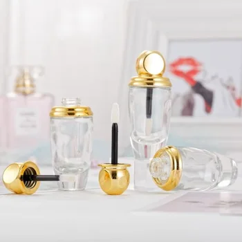 10tk Tühi Läbipaistev huuleläige Toru DIY Kosmeetika Lipbalm Korduvtäidetavaid klaasanumate Meik Huulepulk Viaali 2
