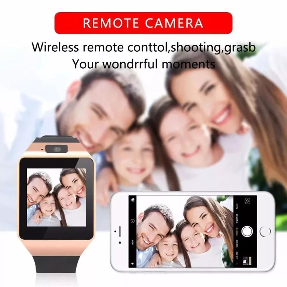 DZ09 Smart Watch Toetada SIM-Kaardi Mitut Keelt Puutetundlik Bluetooth-Sport Fitness Tracker Kaamera Randmerihm Smart Vaata Telefon Pilt 5
