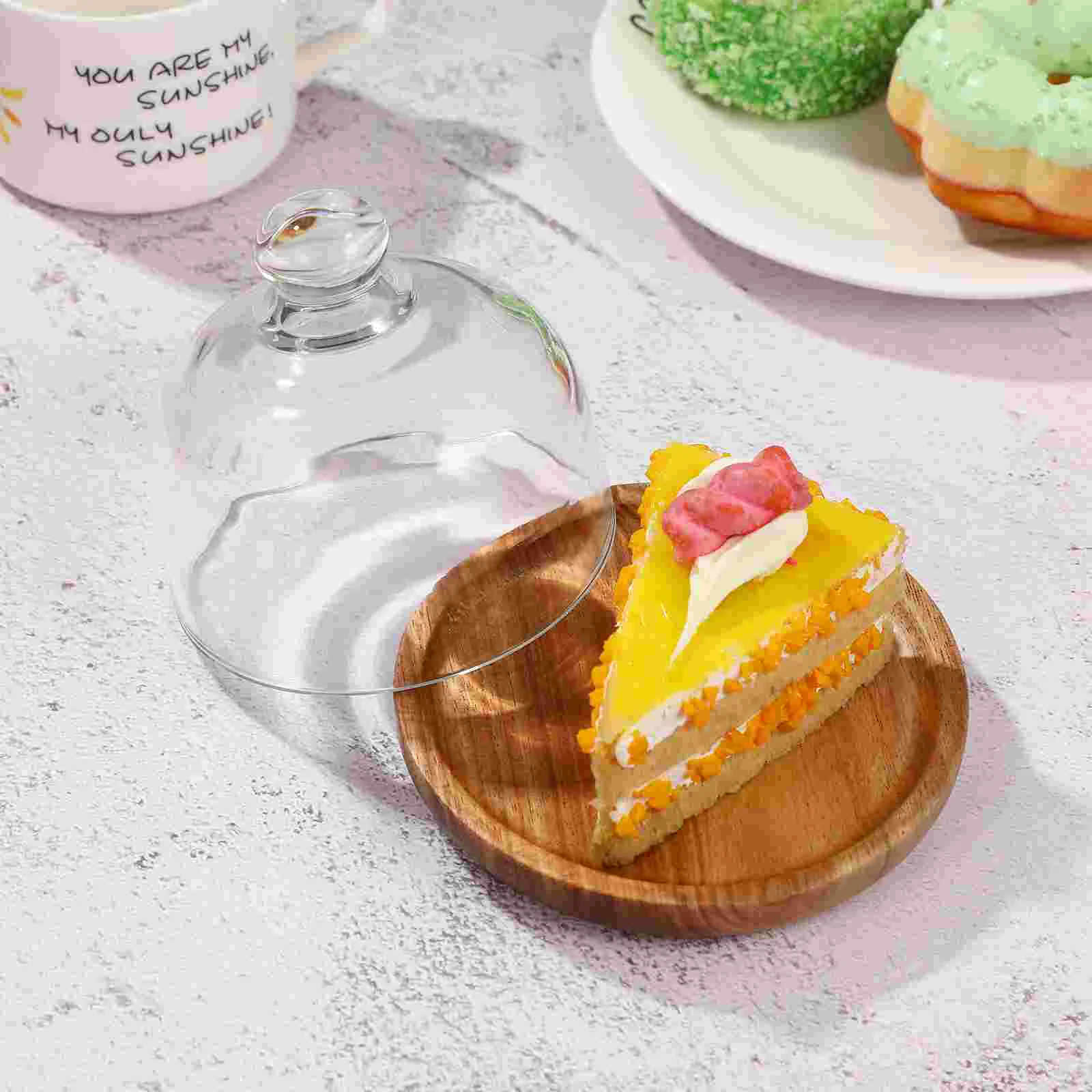 Kook Kupli Mini Dessertcupcake Aircover Ekraan Trayplate Candy Seista Forholder Terrarium Plaadid  Pilt 1